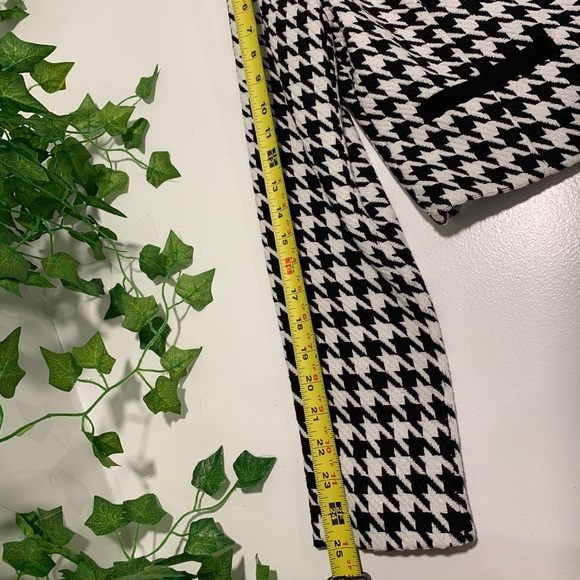 NWOT Houndstooth Blazer Large - Picture 7 of 9